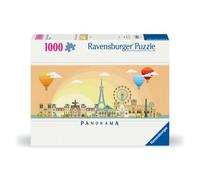 Ravensburger RVB12000448 Puzzle da 1000 Pezzi Panorama - Un Giorno a Parigi