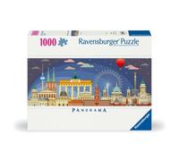 Ravensburger RVB12000449 Puzzle da 1000 Pezzi Panorama - Berlino di Notte