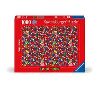 Ravensburger RVB12000504 Puzzle da 1000 Pezzi - Challenge Super Mario