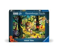 Ravensburger 12000513 - Il mago di Oz - puzzle 1000 pezzi - puzzle adulti e ragazzi da 14 anni, puzzle animali