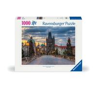 Puzzle Ravensburger Praga: Passeggiata sul Ponte Carlo 1000 pezzi
