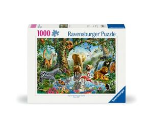 Ravensburger RVB12000682 Puzzle da 1000 Pezzi - Fantasy: Avventure nella giungla