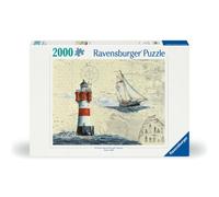 Ravensburger RVB12000804 Puzzle da 2000 Pezzi - Faro Romantico