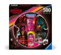 Ravensburger RVB12001227 Puzzle da 500 Pezzi Round - Stranger Things