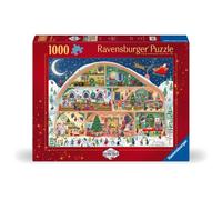 Ravensburger - Puzzle Il Laboratorio di Babbo Natale, 1000 Pezzi, Puzzle Adulti e Ragazzi, Idea Regalo per Lei o Lui, 70x50 cm