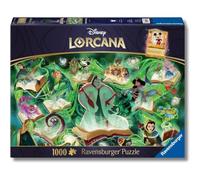 Ravensburger - Puzzle Disney Lorcana: I barlumi del regno: Smaragd - 1000 Pezzi