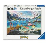 Ravensburger RVB12002035 Puzzle da 1000 Pezzi - Pokémon Breakout: Vaporeon e il