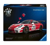 Ravensburger RVB12008038 Puzzle da 154 Pezzi 3D - Porsche 911 GT3 Cup Salzburg