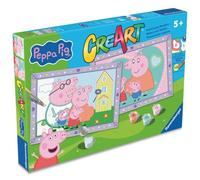 Ravensburger RVB12023054 CreArt Serie Junior: 2 x Peppa Pig