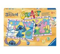 Ravensburger RVB12023239 CreArt Serie Junior- 2 x Stitch & Angel