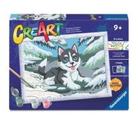 Ravensburger RVB12023261 CreArt Serie D - Husky Gioioso