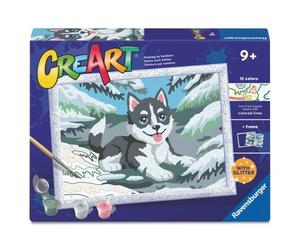 Ravensburger RVB12023261 CreArt Serie D - Husky Gioioso