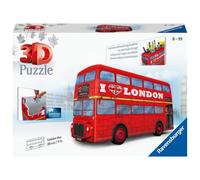 Ravensburger RVB12534 Puzzle da 216 Pezzi 3D Serie Midi - Bus Londinese