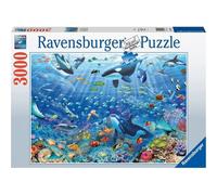 Ravensburger - Puzzle Mondo sottomarino colorato - 3000 Pezzi