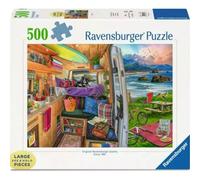 Ravensburger RVB17473 Puzzle da 500 Pezzi - Vista dal Camper Large