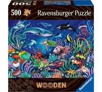 Ravensburger RVB17515 Puzzle da 500 Pezzi Legno - Fondale Marino