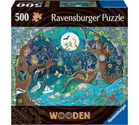 Ravensburger RVB17516 Puzzle da 500 Pezzi Legno - Fantasy