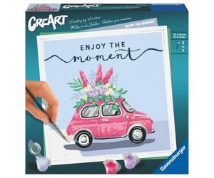 Ravensburger RVB20116 CreArt - Serie Trend Quadrati: Enjoy the Moment