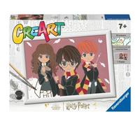 Ravensburger RVB20138 CreArt - Serie D Harry Potter: Il Trio Magico