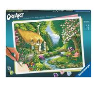 Ravensburger RVB20154 CreArt - Serie Premium B: Cottage al Fiume