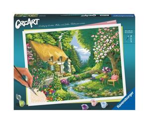 Ravensburger RVB20154 CreArt - Serie Premium B: Cottage al Fiume