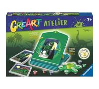 Ravensburger CreArt Atelier Dinosauri – Dipingere con i numeri per bambini 7 anni con cavalletto