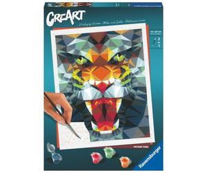 Ravensburger RVB23514 CreArt Serie Trend C - Polygon Tiger