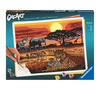 Ravensburger RVB23548 CreArt - Serie Premium B: Vita nella Savana