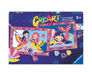 Ravensburger RVB23714 CreArt Serie Junior: 2 x Magiche Sirene