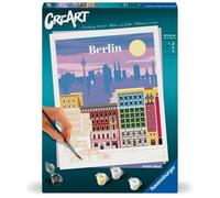 Ravensburger - CreArt Trend C: Berlino, Dipingere con i Numeri, Kit Pittura Adulti, Idea Regalo Donna o Uomo, 14+ Anni, 24x30 cm