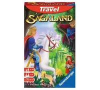 Ravensburger - Sagaland Travel, Gioco da Tavolo Tascabile, 2-4 Giocatori, 6+ Anni