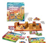 Ravensburger Sandcastles of Burgundy - Giochi da tavolo per bambini dai 5 anni in su