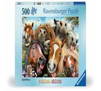 Ravensburger Selfies Horsing Around Puzzle da 500 pezzi per adulti e bambini dai 10 anni in su