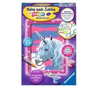 Ravensburger Malen nach Zahlen- CreArt Unicorn Animali, Colore Bianco, Taglia Unica, 29609