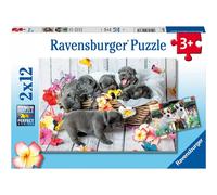 ravensburger Simpatici cuccioli puzzle 2x12 pezzi 1 St