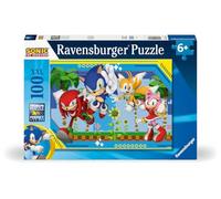 Ravensburger RavensburgeR-Puzzle 100 Pezzi Xxl - Knuckles, Sonic, Tails E Amy /
