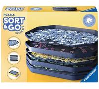 Ravensburger Sort & Go Ultimate 12001676 - 6 vassoi impilabili per ordinare e conservare Facilmente i Pezzi, Accessorio Ideale per Puzzle