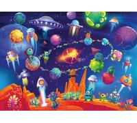 Ravensburger Space Aliens 60 Piece Jigsaw Puzzle for Kids - Every Piece is Uniqu