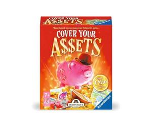 Ravensburger Spiele 22577 - Cover your Assets - semplice gioco di carte per bambini e adulti dai 7 anni in su, per 2-6 giocatori