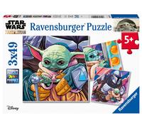 Ravensburger Star Wars The Mandalorian 3 x 49 Piece Jigsaw Puzzles for Kids Age