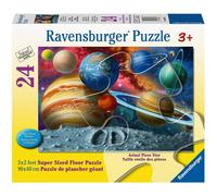 Ravensburger Stepping Into Space - Puzzle da pavimento da 24 pezzi per bambini | I pezzi si incastrano alla perfezione | Migliora la coordinazion