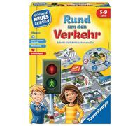 Ravensburger Stradale: Intorno al Traffico 24997 educativo Rund um den Verkehr, Gioco da Ragazzi, a Partire dai 5 Anni, per 2 - 4 Giocatori, Multicolore, m