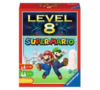 Ravensburger Super Mario 26070 - Gioco di carte Super Mario Level 8, dai 8 anni in su, gioco di società per 2-6 giocatori, gioco di famiglia, Super Mario Edition