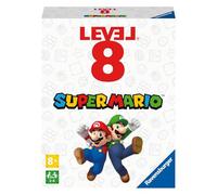 Ravenburger - level 8 super mario, gioco di carte per tutta la famiglia, 8+ anni