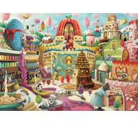 Ravensburger-Sweet Street Puzzle 12001195-Puzzle da 1000 Pezzi, per Adulti e Bambini dai 14 Anni in su, 12001195
