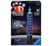 Ravensburger Puzzle - Puzzle 3D - Taipei 101 di Notte, 216 Pezzi - 1 pz.