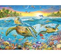 Puzzle Tartarughe Marine XXL 100 pezzi