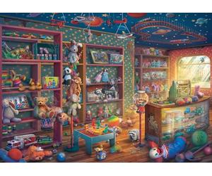 Ravensburger Tattered Toy Store 12000636 - Puzzle da 1000 pezzi per adulti, realizzato a mano, realizzato in Germania, ogni pezzo si adatta perfettamente
