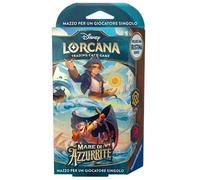 Disney Lorcana Mare di Azzurrite Starter Deck Ambra/Rubino ITA Ravensburger