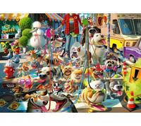 Ravensburger Puzzle The Dog Walker 1000 pezzi 70x50 cm da 14 anni - 12000876